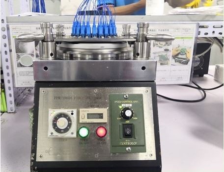 End surface polishing