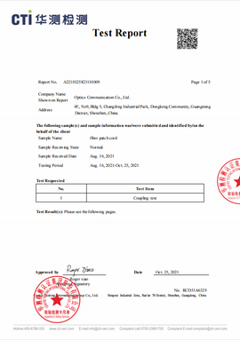 Coupling Test Coupling Test