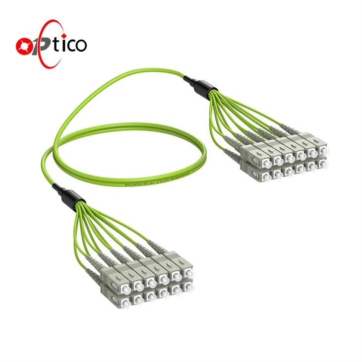 12F SC سے SC فائبر پیچ ہڈی ملٹی موڈ