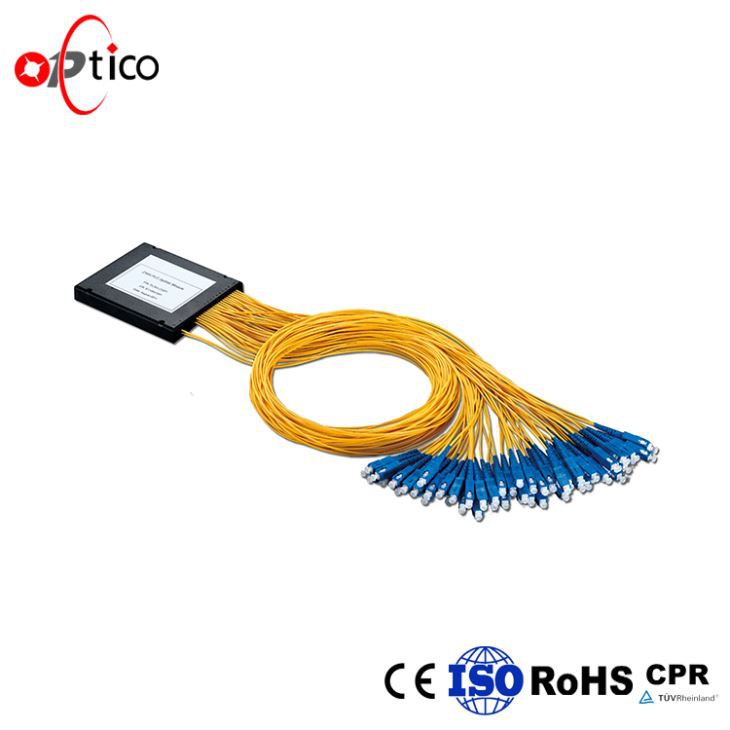 آپٹیکل پی ایل سی اسپلٹر ایس ایم 2*32 پلاسٹک باکس