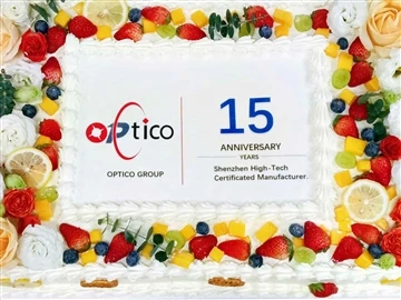OPTICO اپنی 15ویں سالگرہ خوشی اور تشکر کے ساتھ منا رہا ہے۔